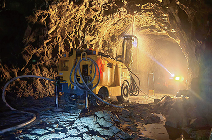 Jumbos de perfuração hidráulico, HT70-B