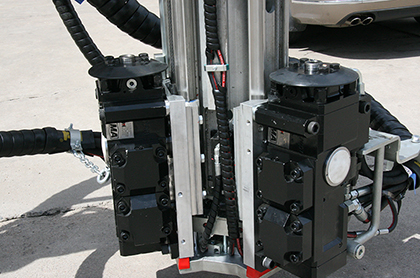 Carreta Hidráulica de Fixação, HT92-D (Altura da seção transversal: 2.8m)