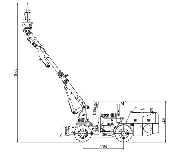 Escalador Subterrâneo HT65