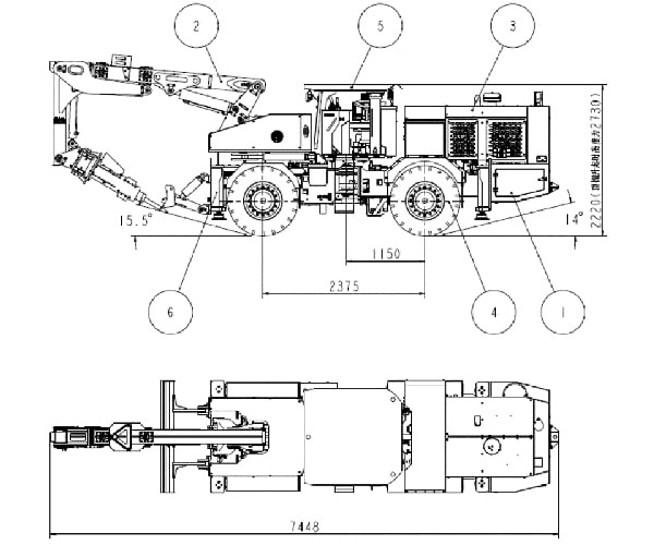 Escalador Subterrâneo HT60